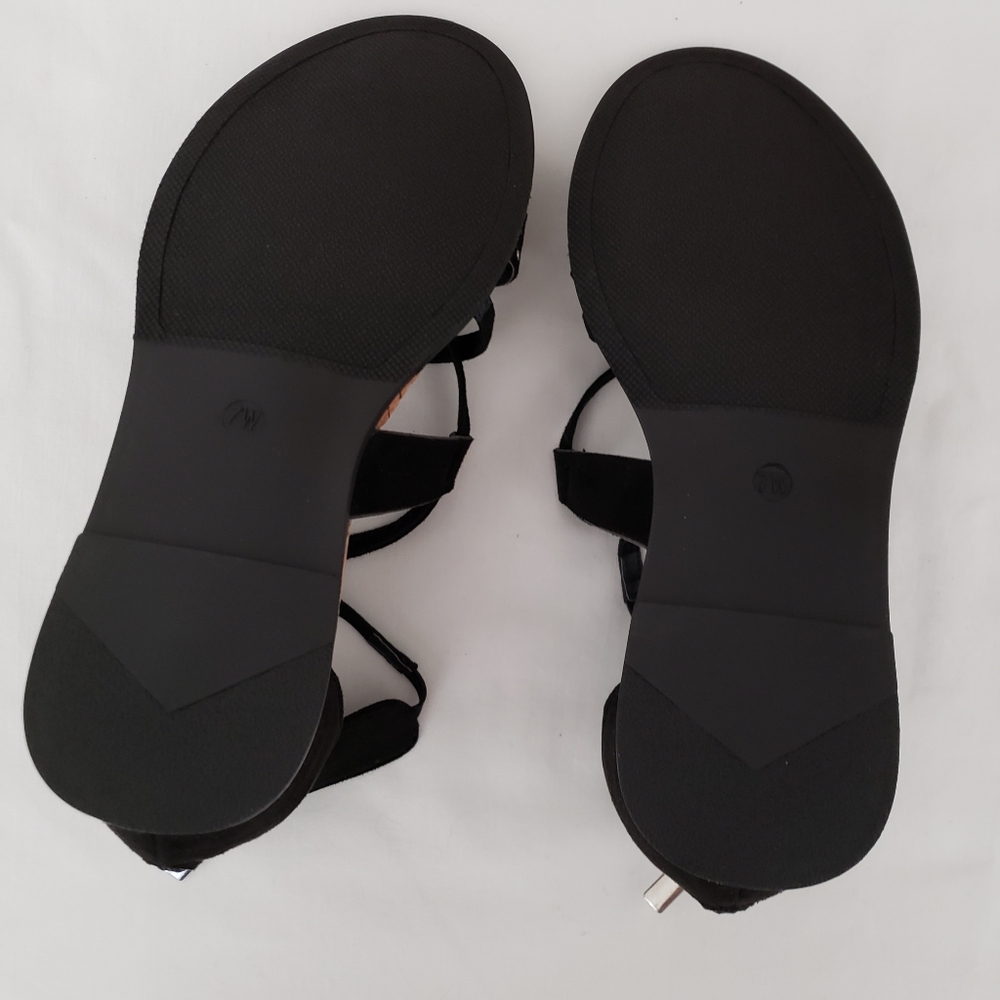 SOLD. Cloudwalkers | 7W BlackWedge Sandals - Picture 4 of 6